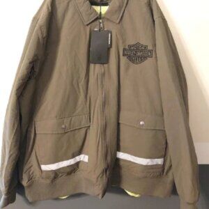 Harley Davidson Windbreaker Jacket, NWT, Size 4XL